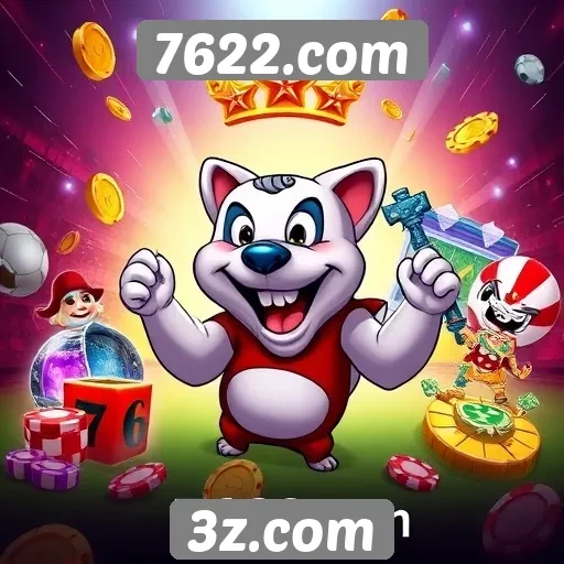 Principais jogos disponíveis em 7622.com