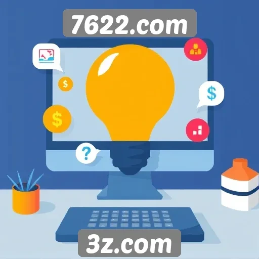 Estratégias de monetização do site 7622.com